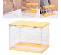 Présentoir En Acrylique Transparent À 3 Niveaux, Support De Vitrine Anti-Poussière Adapté Aux Figurines D'Action