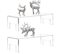 Présentoir en Acrylique - Vitrine Podium, Étagère Collection | Plateau Polyvalent pour Objets Décoratifs Trophées Pâtisseries, Solution D’Exposition pour Commerce Salle Salon