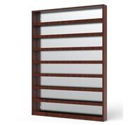 Présentoir en Alliage d'aluminium - Organisateur de Caisse pour Chewing-Gum et collations, Marron, 60 x 80 x 7,5 cm, Support de Vente au détail Durable