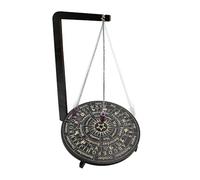 Présentoir en Bois - Bois Naturel de 31,6 cm, Support de Collier, Base Stable | Design élégant, Support en, Organisateur de Bijoux pour Colliers, Cristaux, pendentifs, Utilisation dans Une