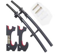 Presentoir en Bois Mural 2 Places Porte Sabre Porte Katana Mur Décoration