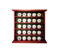 présentoir en bois (peut contenir 25 balles de golf) marron