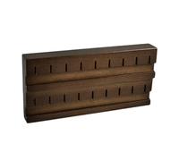 Présentoir en bois pour clous d'oreilles, anneaux de lèvre, accessoires de piercing corporel, présentoir pour femmes et filles