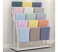 Présentoir en métal pour écharpe, magasin de vêtements, ceinture et hijab, étagère de rangement pour accessoires commerciaux pour la maison et le placard