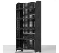 Présentoir en métal robuste - Étagère polyvalente de rangement et d'organisation pour boutique, maison, garage - Étagères métalliques robustes pour une durabilité maximale et une efficacité spatiale