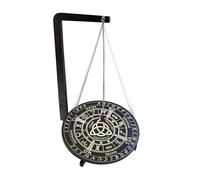 Présentoir en - Pierres Support pour cristaux - Sorcières créatives Étagère en bois Pendentif Collier Bijoux Décoration de table Support pendulaire vertical mystique fait à la main Méditation