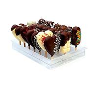 Présentoir en polystyrène pour glace sur queue ESPOGEL UP transparent