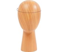 Présentoir et porte-chapeaux, design moderne, matériaux durables, montage sur table, bois court foncé