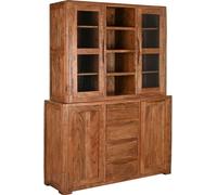 Présentoir Home ESPRIT Marron Cristal Acacia 140 x 45 x 180 cm
