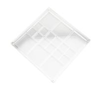 Présentoir magnétique en acrylique pour coquillages, boîte de rangement magnétique pour coquillages, boîte décorative pour coquillages, vitrine en acrylique pour coquillages, boîte de rangement transp