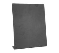 Présentoir magnétique Tableau mémo de table en métal noir | Organisez vos notes à l'aide d'un tableau d'affichage en métal dans la cuisine ou le bureau