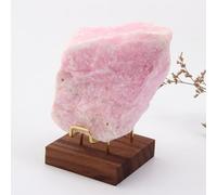 Présentoir Minerals - Support d'affichage en minéral, base en bois, petit porte-jarretelles pour Fossil Corail, roche minérale, collection de spécimens minéraux, décoration de table de bureau