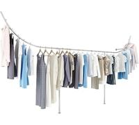 Présentoir mural de magasin de vêtements de couleur or, présentoirs muraux de magasin de vêtements en métal en fer, hommes, femmes, enfants, vente au détail, présentoir de vêtement