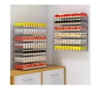 Présentoir mural en acrylique pour cigarettes - Étagères à poussoir automatique pour commerces de détail - Vitrine idéale pour cigarettes (86,5 x 29 x 49,7 cm) pour plus de praticité et d'or