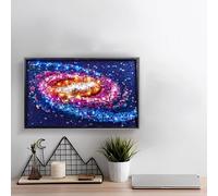 Présentoir mural en acrylique transparent pour Lego 31212 Pixel Art - Cadre photo décoratif (vitrine uniquement)