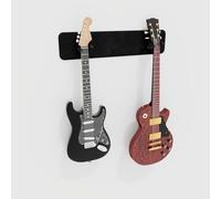 Présentoir mural modulaire pour guitare avec rembourrage acoustique | Support multi-guitare en velours | Système d'amortissement du son pour guitares électriques, basses et acoustiques | Couleur