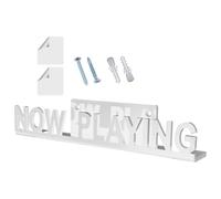 Présentoir Mural pour Album - 4 mm d'épaisseur, Noir et Blanc, processus de découpe, Bords Lisses, Montage Polyvalent pour diverses Occasions | Ambiance drôle, Bonne Humeur. Garanti pour évite