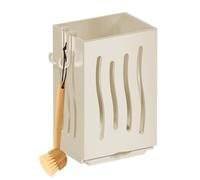 Présentoir mural pour baguettes, porte-couverts, support de rangement autonome, porte-ustensiles multifonctionnel, égouttoir pour ustensiles, organisateur de baguettes de cuisine, rangement de