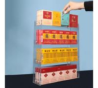 Présentoir mural pour magasin, présentoir de rangement, présentoir automatique à cigarettes pour supermarché et supérette, gain de place, présentoir assemblé, présentoir commercial à cigaret