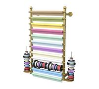 Présentoir Mural pour Rouleaux de Vinyle, Support à 12 Niveaux pour Rouleaux de Tissu - Support Mural pour Rouleaux de Vinyle pour la Maison et Le Magasin - Présentoir Textile Peu encombrant