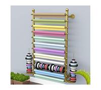 Présentoir mural pour ruban - Bobine de fil - Pour emballage cadeau - Pour écharpe et châle - 80 x 20 x 120 cm