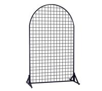 Présentoir Mural Robuste à roulettes - Étagères métalliques Portables sur Pied pour foires Artisanales, expositions d'art, Merchandising et Salons (Couleur : B)