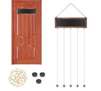 Présentoir Photo À Suspendre, Cadre Décoratif En Bois Marron Naturel De 102 Cm | Grand Tableau Multi-clips Mural 650g | Cette Galerie D' Polyvalente Affiche Des Souvenirs Pour La Décoration De L