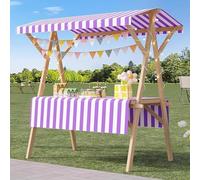 Présentoir pliable - Cabine de concession extérieure portable pour la nourriture de rue et les ventes d'événements