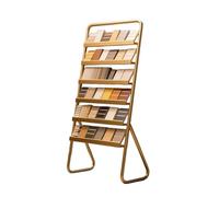 Présentoir polyvalent à 5 étages pour échantillons, matériaux de construction pour albums photos et disques en bois (70 x 30 x 150 cm) - Parfait pour la vente au détail et les salles d'exposition