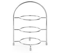 Présentoir pour 3 assiettes, diamètre 27 cm, acier - Hendi 425473