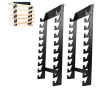 Présentoir pour baguettes de batterie, étagère de rangement en acrylique avec vis, support multi-niveaux pour montage mural dans un magasin de musique ou une salle de batterie