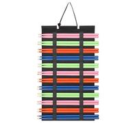 Présentoir pour baguettes, sac pour baguettes,Support de baguettes en feutre Organisateur de baguettes de batterie portable - Support d'affichage mural pour baguettes de tambour, support de