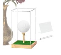Présentoir pour Balles de Golf Protection Transparente Antipoussière Pour | Étui De Présentation Pour Une Balle De Golf Pour Les Amateurs, La , Le Bureau, La Chambre, La Maison, En