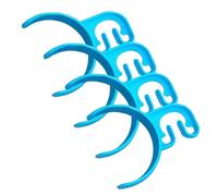 Présentoir pour balles - PP, 8,6 cm, support de basket-ball, design durable et léger | Support de rangement pour pickle ball | Support de présentation sécurisé pour jardin, gym, parc, école, clubs