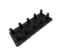 Présentoir pour Becs de Saxophone et Clarinette en Bois, Support de Comptoir Compact pour Alto, Ténor, Soprano