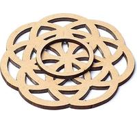 Présentoir pour boules de pierres précieuses Graines de vie -- 7cm