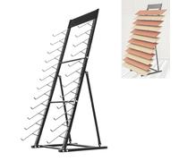 Présentoir pour carrelage de sol, design incliné pour une meilleure visibilité, construction durable pour les halls de vente au détail et d'exposition