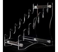 Présentoir pour cutter, présentoir pour cutter, support de découpe en acrylique, peut contenir 6 emporte-pièces, support de collection d'emporte-pièces, support pour cutter pliant, coupe-steak