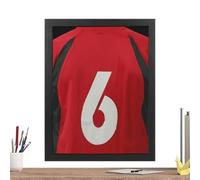 Présentoir pour Maillots Sportifs | Cadre Mural Pour Maillots De Basketball Avec Protection UV,Boîte De Protection UV Pour Tenues Sportives D'intérieur Pour Basket-ball Base-ball Hockey Football Athlè