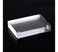 Présentoir pour photos en acrylique transparent avec fonctions magnétiques (12,7 x 17,8 cm)