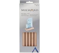 Milward Support pour règles et modèles – bois de hêtre, 25 x 10 cm