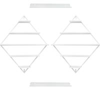 Présentoir pour vernis à ongles Blanc Mural 5 niveaux Présentoir pour vernis à ongles