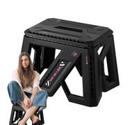 Présentoir - Présentoir d'ornements, tabouret pliant | Présentoir à collectionner, tabouret pliant multi-usages, tabouret élévateur avec poignée, présentoir pliable