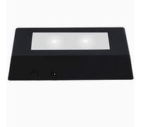 Présentoir rectangulaire à base de lumière LED - Convient pour les œuvres d'art en cristal de verre, décoration de fête de.