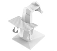 Présentoir robuste pour casque de réalité virtuelle compatible avec les accessoires offrant un gain de place et une organisation soignée du bureau (blanc)