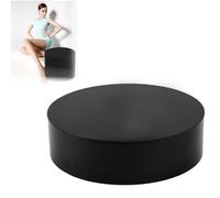 Présentoir rond, base de plate-forme d'affichage de mannequin, plate-forme verticale de magasin de vêtements de fenêtre portant 100 kg, adaptée à la collection(Schwarz,50x20cm)