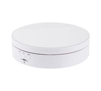 Présentoir Rotatif Électrique USB, 360° Socle d'Affichage ABS | Plateau Miroir, Angle Réglable 45° 90° 180° 360°, pour Photos, Collections, Bijoux et Cosmétique