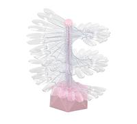 Présentoir rotatif en forme d'éventail pour ongles - 60 couleurs - Pour entraînement, exposition, présentation et démonstration de vente (rose)