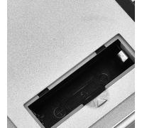 Présentoir rotatif motorisé électrique pour bijoux, montres et produits numériques, fonctionne à l'énergie solaire avec sauvegarde AA, support de plateau tournant à 360°, matériau ABS, 10 x 10 x 4 cm