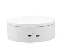 Présentoir Rotatif motorisé, Spinner Rotatif Automatique avec Télécommande Plateau Tournant de Photographie à 360 Degrés pour Le Modèle 3D de Gâteau de Bijoux (Diamètre 13cm / 5.1in)